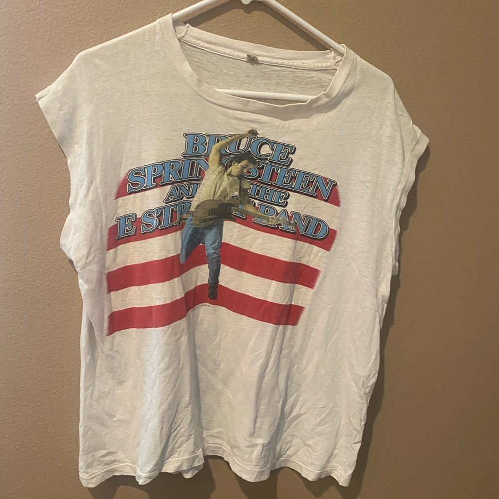 Bruce Springsteen original vintage born to run concert T-shirt 1984 1985 XL
